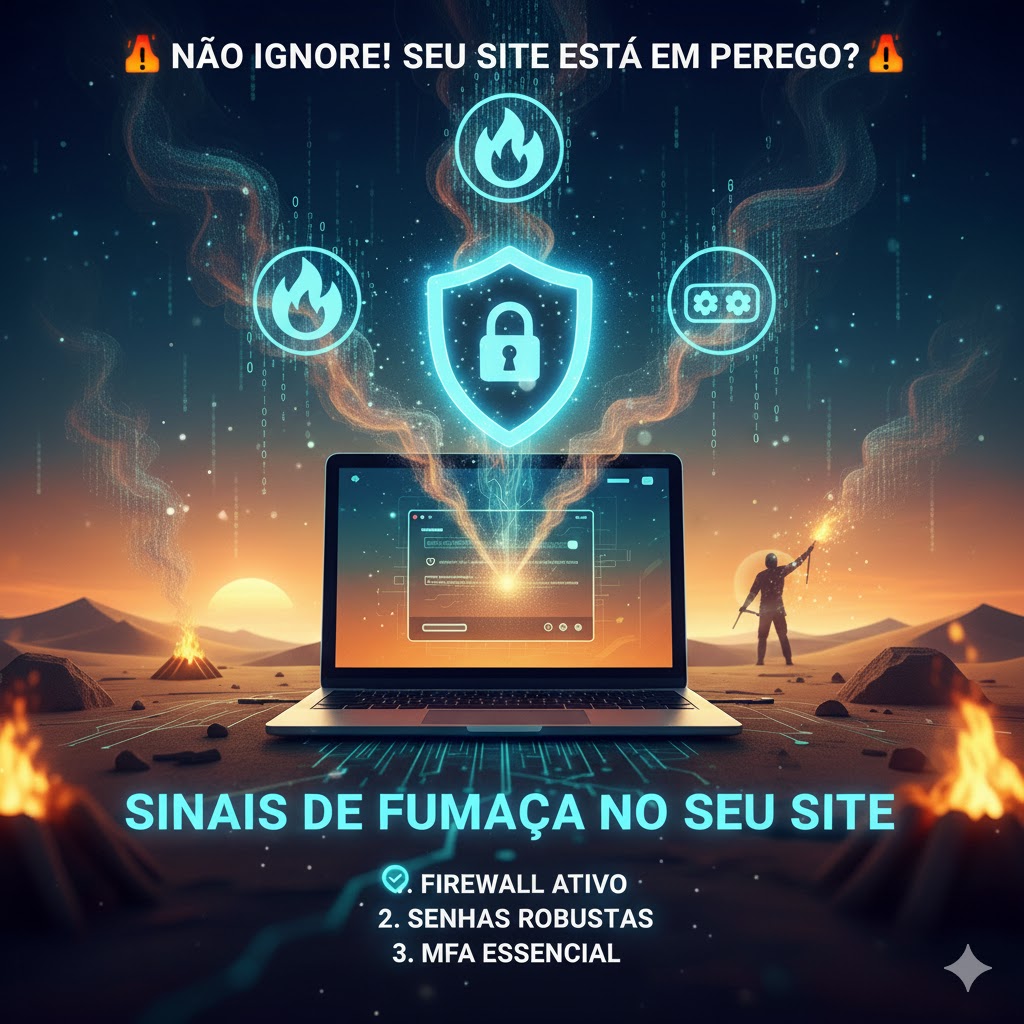 Sinais de fumaça no seu site – dicas valiosas de proteção